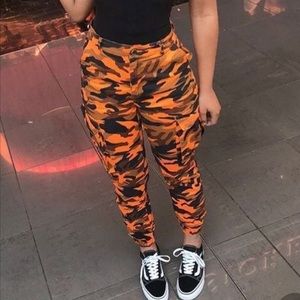 Camouflaged Pants